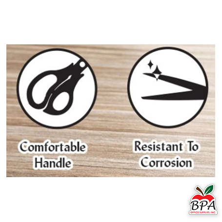 Bazic • Tijera escolar 5-3/4" (variedad de colores)